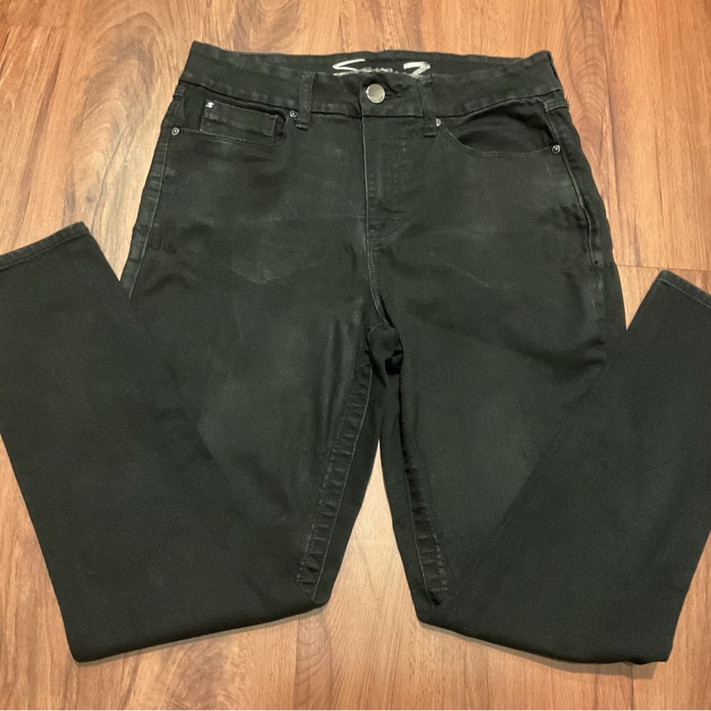 SEVEN7 JEANS Sz 12 Black